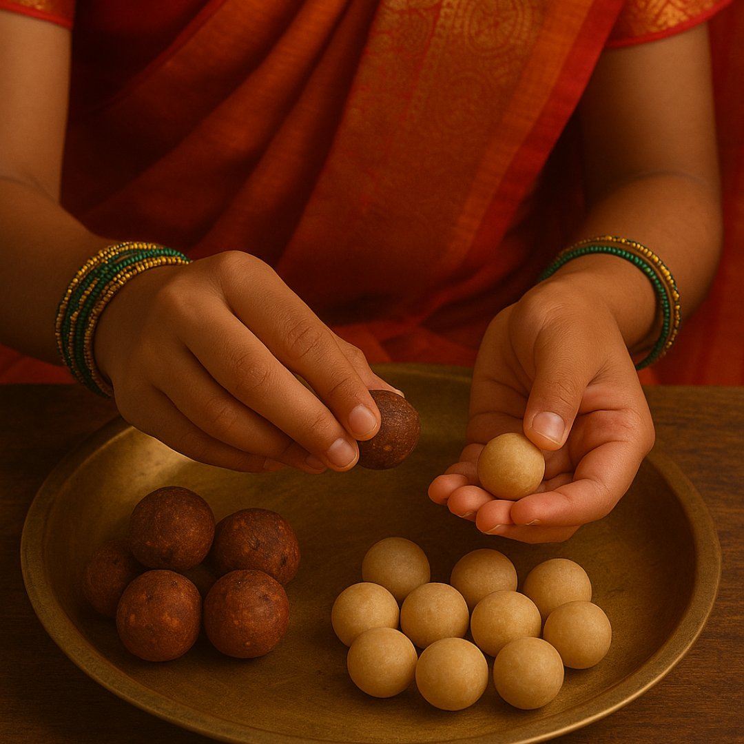 The Sacred Crunch: Seedai the tradition the Love of Lord Krishna