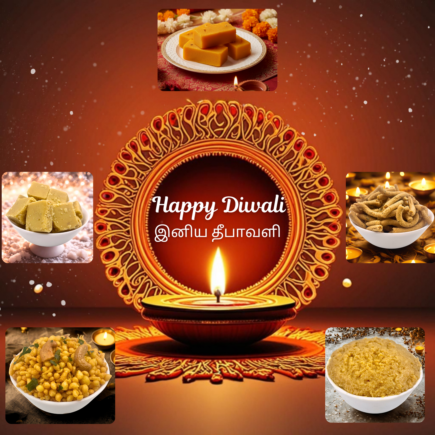 Authentic South Indian Diwali Celebration combos
