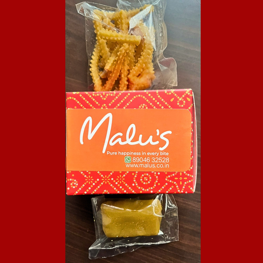Mysore Pak + Murukku